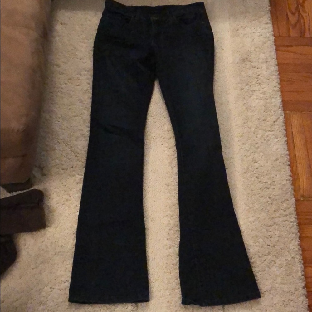 Blank NYC Dark Wash Flare Leg Jeans